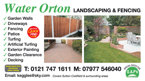 Landscaping in Sutton Coldfield