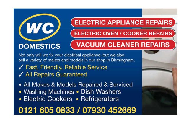 Electric Appliance Repairs Rubery