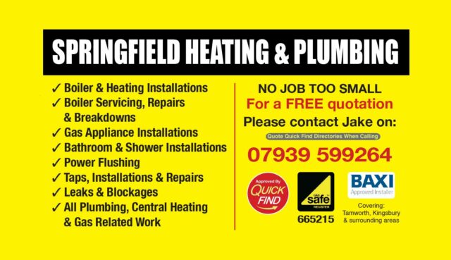 Plumbers in Sutton Coldfield