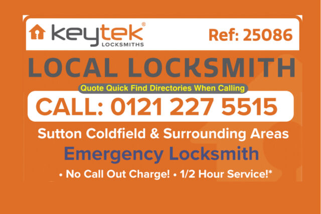 Locksmiths in Sutton Coldfield